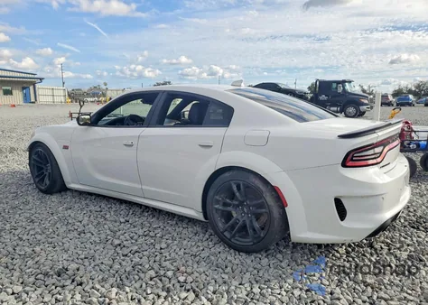 2023 Dodge Charger Scat Pack из США, поврежденный, VIN 2C3CDXGJ1PH678565